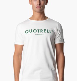 Quotrell Quotrell Basic Garments T-Shirt Off White/Green