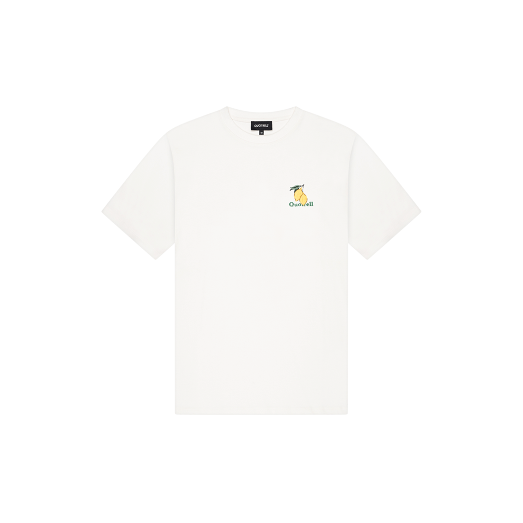 Quotrell Quotrell Limone T-Shirt Off White/Green