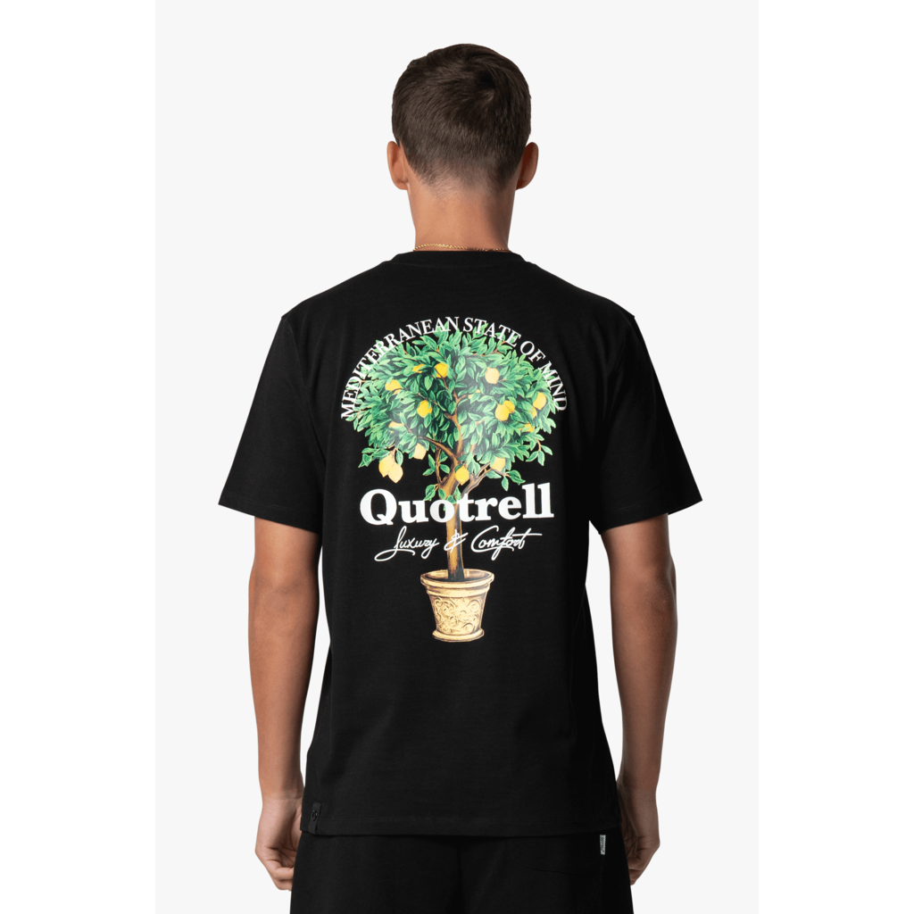 Quotrell Quotrell Limone T-Shirt Black/White