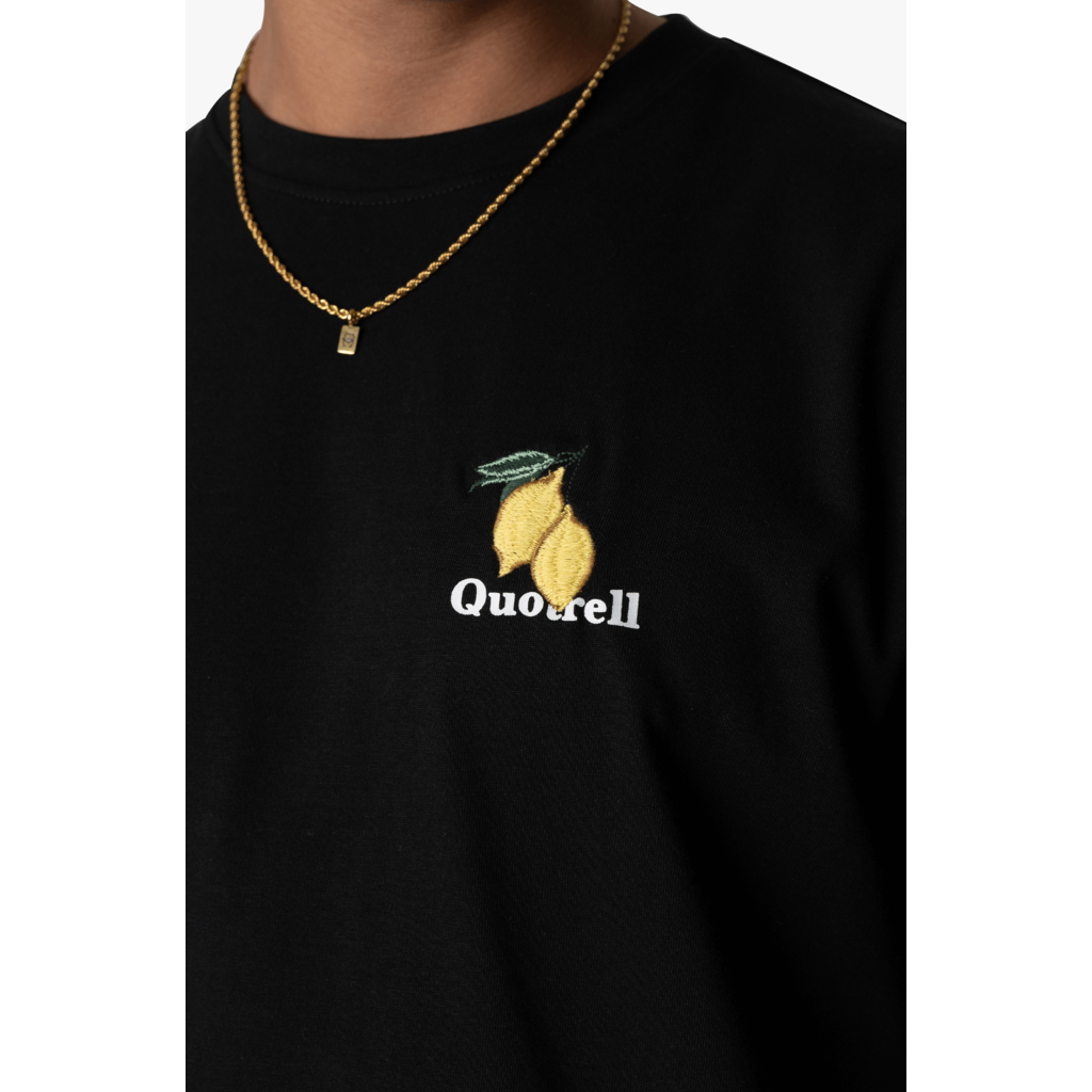 Quotrell Quotrell Limone T-Shirt Black/White