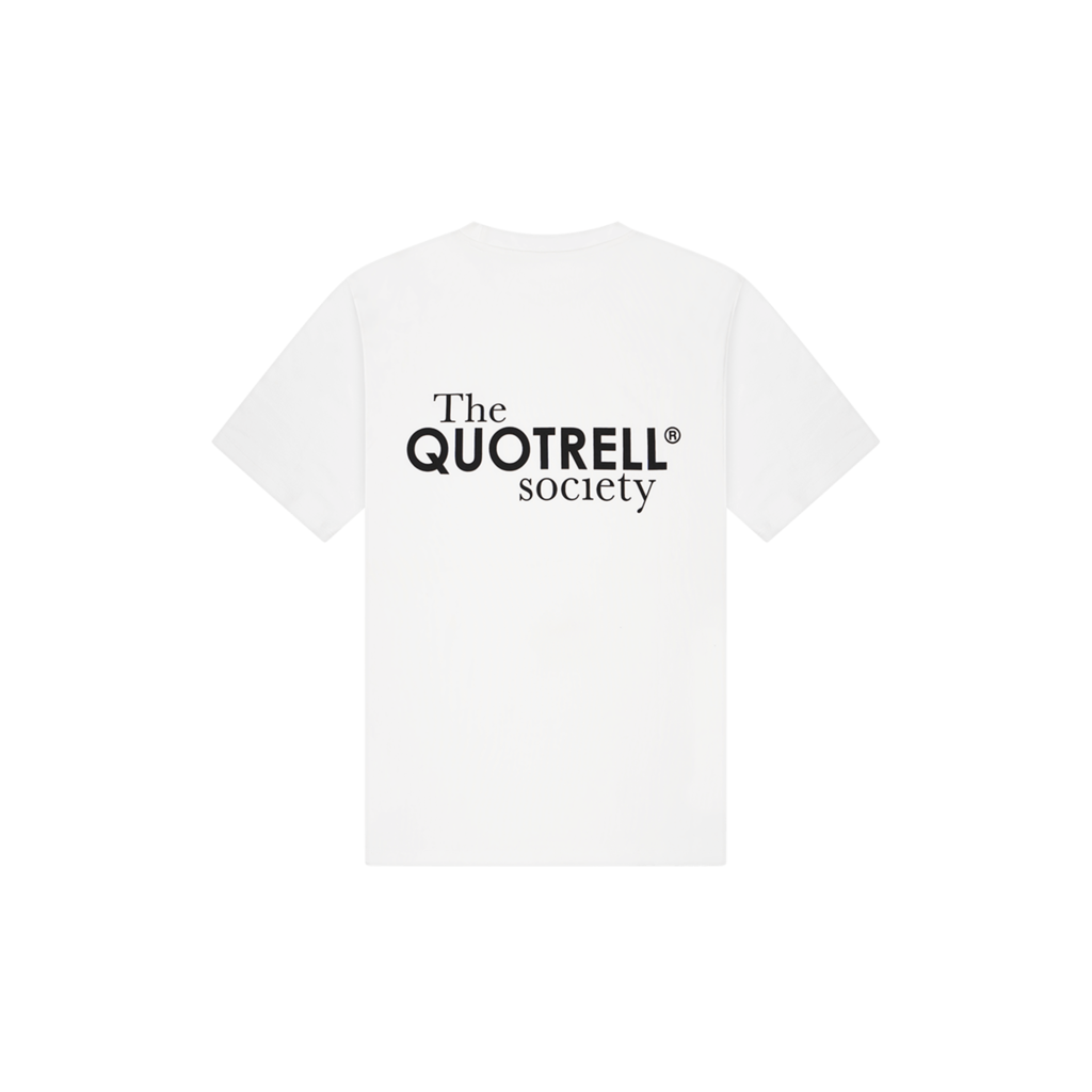 Quotrell Quotrell Society T-Shirt White/Black