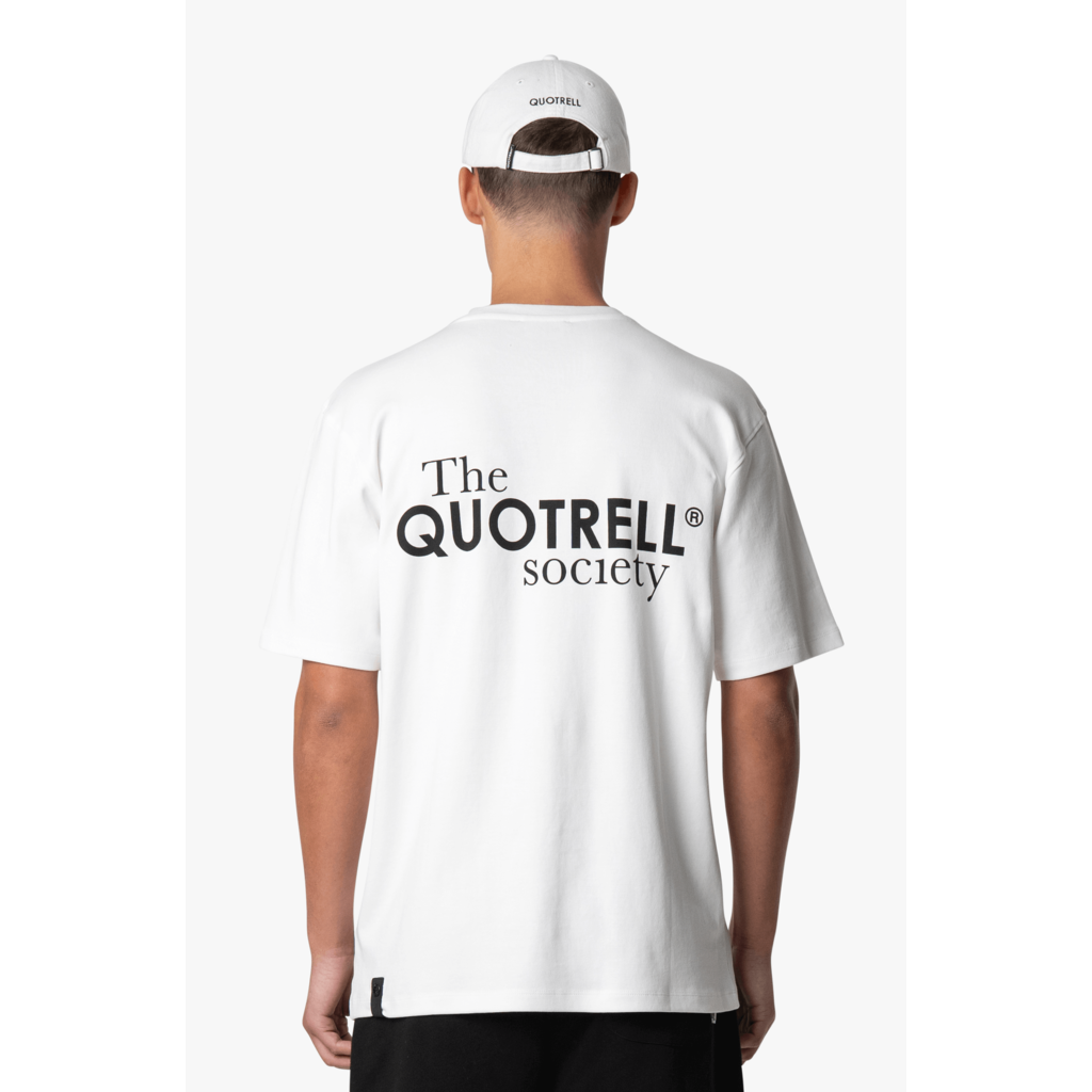 Quotrell Quotrell Society T-Shirt White/Black