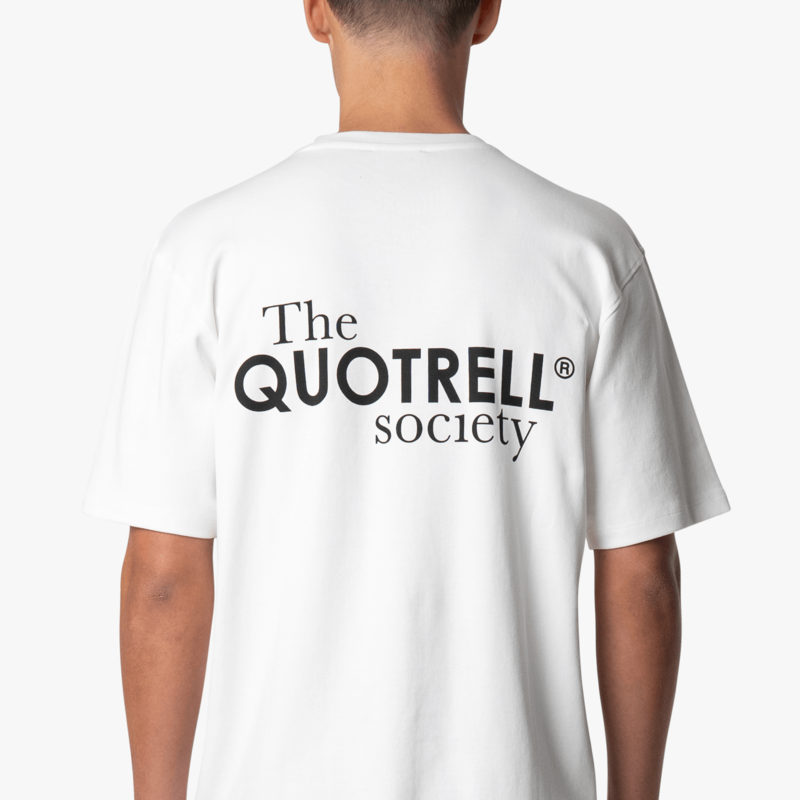 Quotrell Quotrell Society T-Shirt White/Black