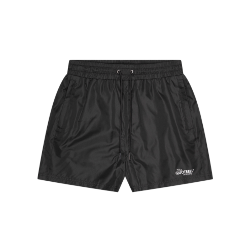 Quotrell Quotrell Society Swimshort Black/White