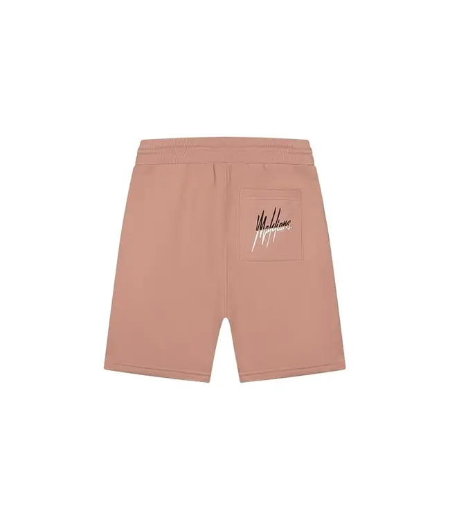 Malelions Malelions Men Split Shorts Light Mauve/Black