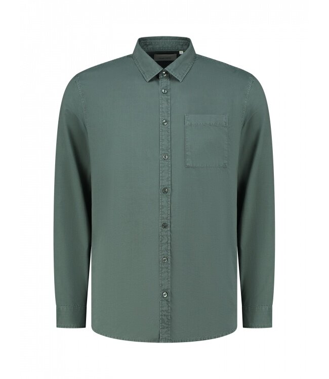PurePath (by PureWhite) PurePath 24010209 Blouse Faded Green - Regular Fit