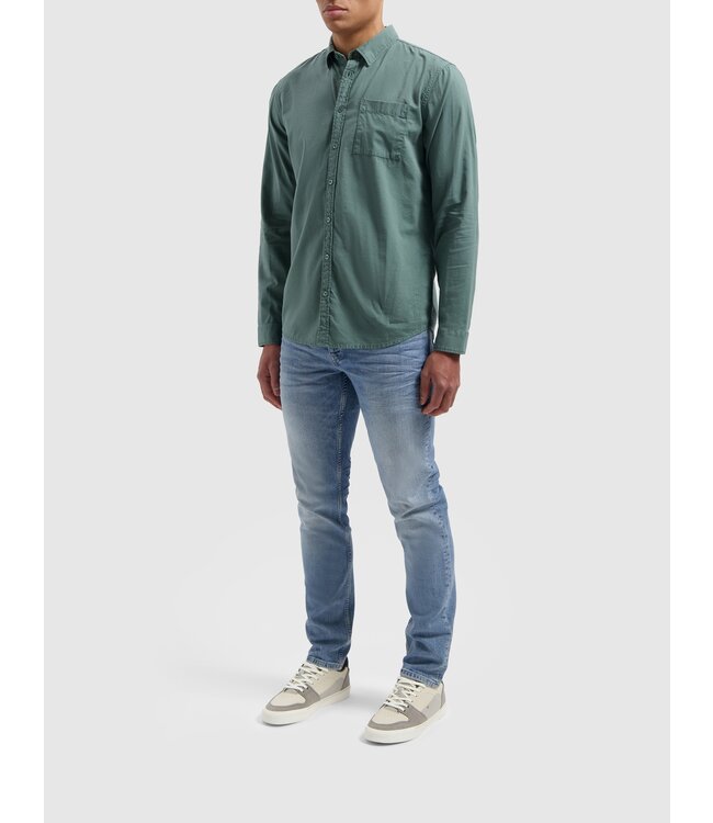 PurePath (by PureWhite) PurePath 24010209 Blouse Faded Green - Regular Fit