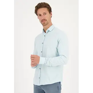 Gabbiano Gabbiano Blouse Tile Blue - Slim Fit