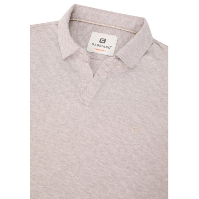 Gabbiano Gabbiano 234521 Polo Shirt Latte Brown