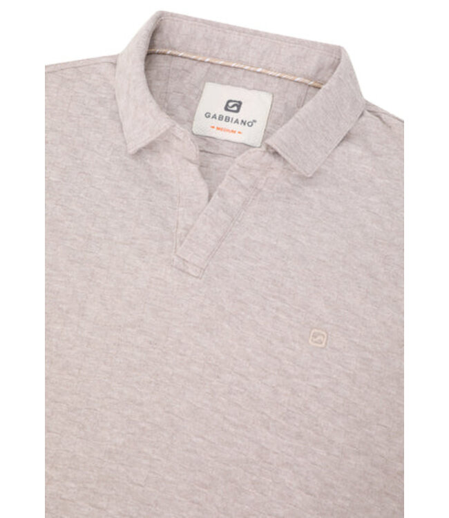 Gabbiano Gabbiano 234521 Polo Shirt Latte Brown