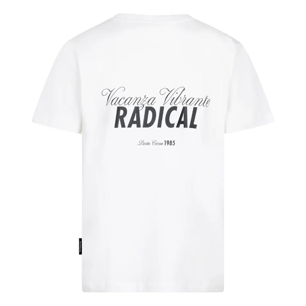 Radical Radical T-Shirt Loris Vacanza Off White