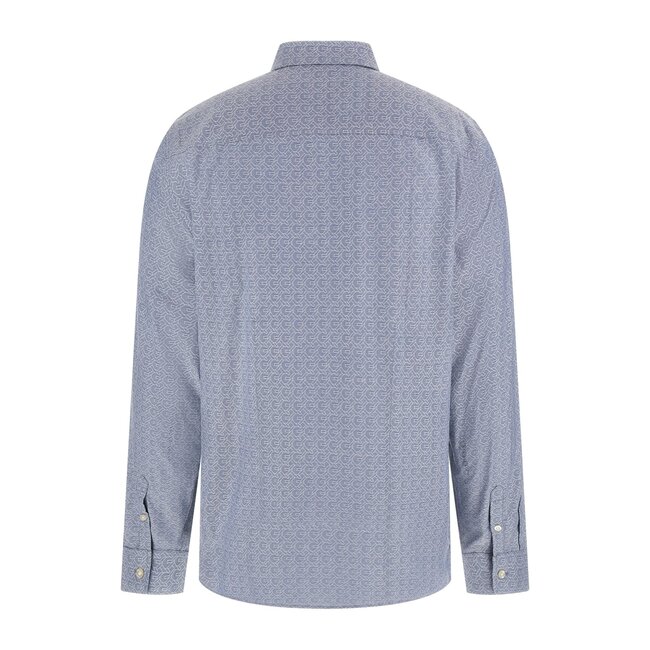 Guess Guess M4YH03WFXX1-FB55 LS SUNSET AOP SHIRT - Slim Fit
