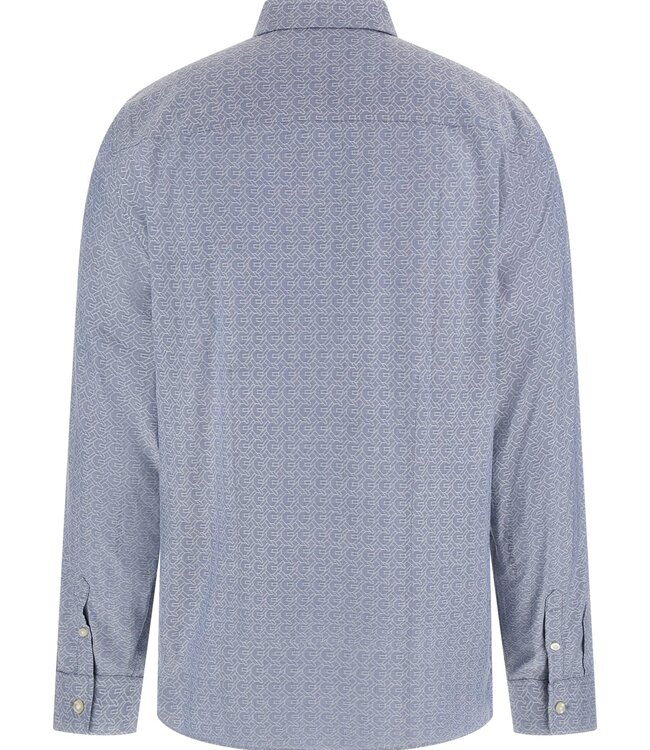 Guess Guess M4YH03WFXX1-FB55 LS SUNSET AOP SHIRT - Slim Fit