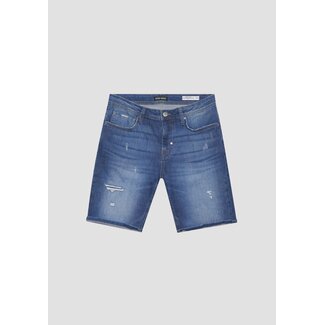Antony Morato Antony Morato Damaged Denim Shorts Blue