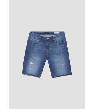 Antony Morato Antony Morato Damaged Denim Shorts Blue