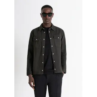Antony Morato Antony Morato Overshirt Dark Army - Regular Fit