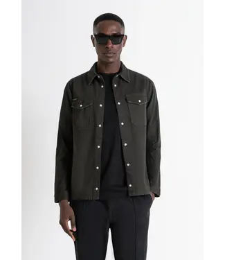 Antony Morato Antony Morato Overshirt Dark Army - Regular Fit