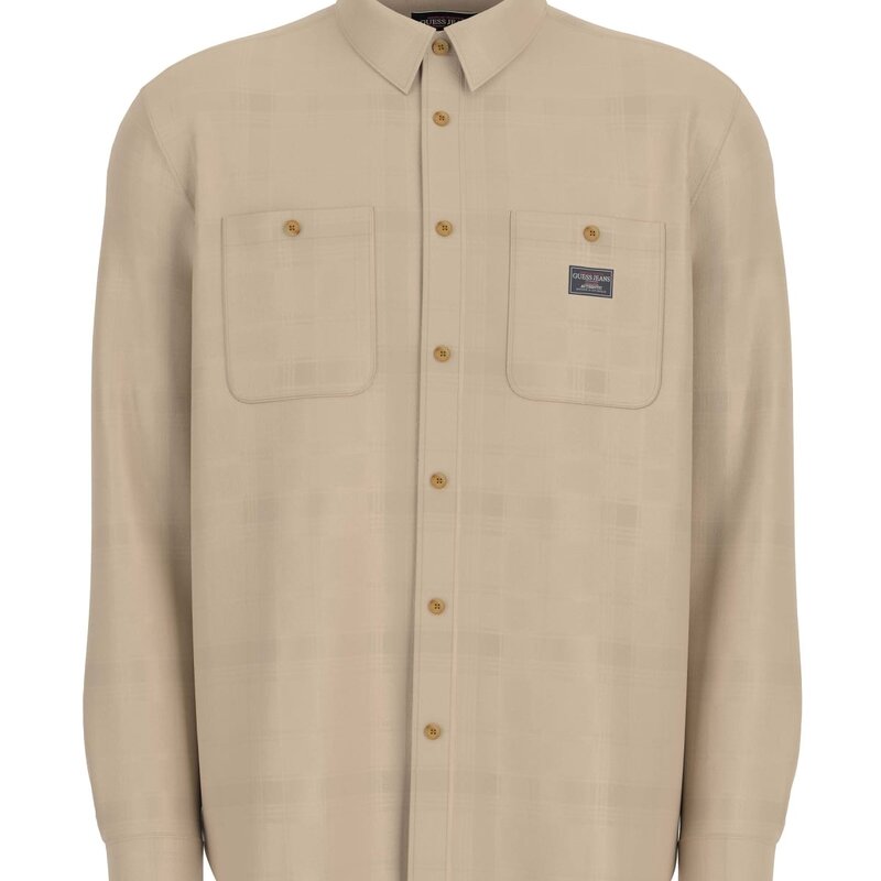 Guess Guess GJ LS REGULAR POCKETS OVERSHIRT