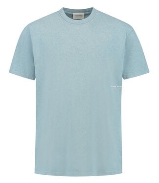 PurePath (by PureWhite) PurePath Acid Sideline Wordmark T-shirt Light Blue - Loose Fit