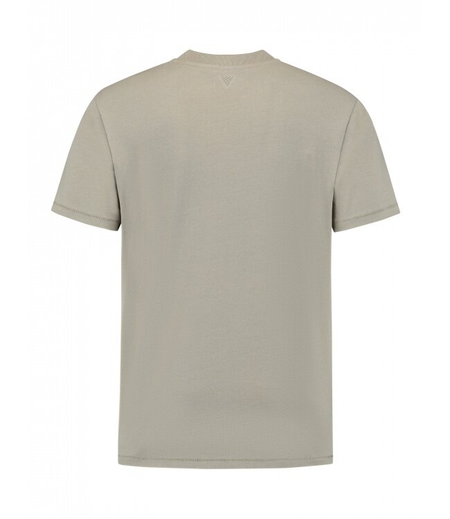 PurePath (by PureWhite) PurePath Organic Sideline Wordmark T-shirt Taupe
