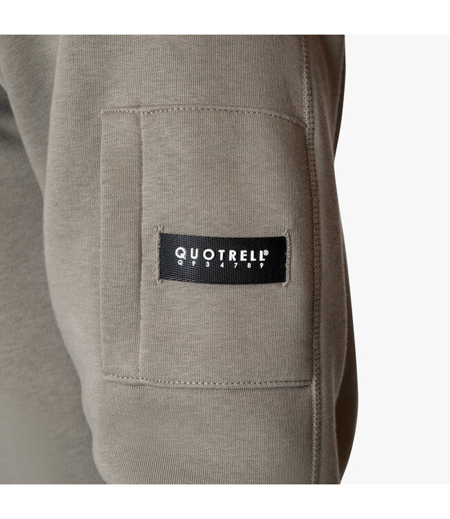 Quotrell Quotrell Defender Halfzip Faded Olive/White