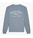 Quotrell Quotrell Atelier Milano Crewneck Muted Blue/White