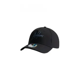 Malelions Malelions Men Striped Signature Cap Black/Blue Slate