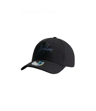 Malelions Malelions Men Striped Signature Cap Black/Blue Slate