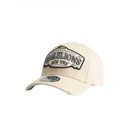 Malelions Malelions Men New York Cap Beige