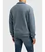 PurePath (by PureWhite) PurePath 24030319 Sideline Wordmark Halfzip Sweater Blue