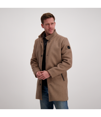 Cars Jeans Cars Jeans Robson Poly-Viscose Winterjas Beige