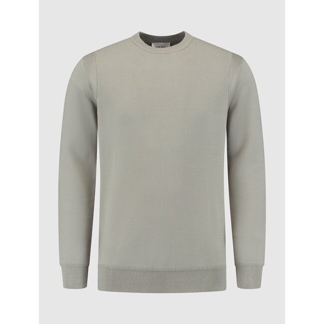 PurePath (by PureWhite) PurePath 24030809 Crewneck Sweater Taupe