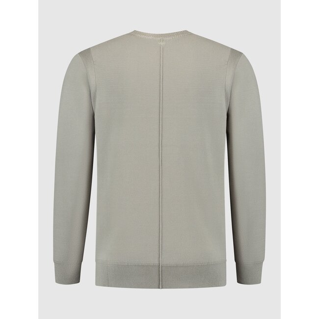 PurePath (by PureWhite) PurePath 24030809 Crewneck Sweater Taupe