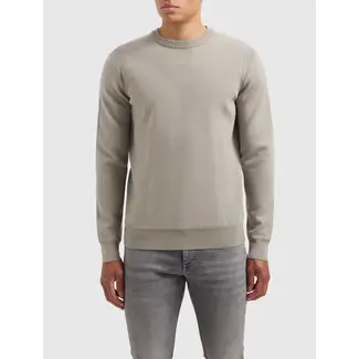 PurePath (by PureWhite) PurePath 24030809 Crewneck Sweater Taupe
