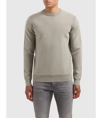 PurePath (by PureWhite) PurePath 24030809 Crewneck Sweater Taupe