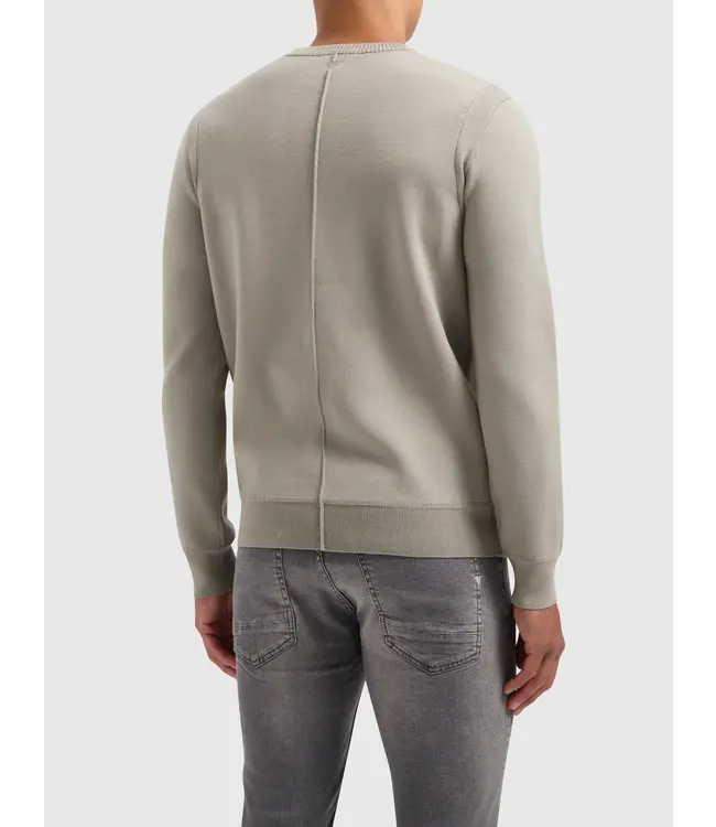 PurePath (by PureWhite) PurePath 24030809 Crewneck Sweater Taupe