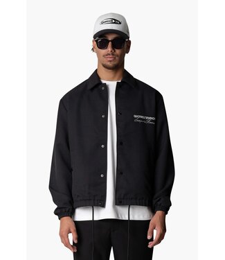 Quotrell Quotrell Studios Jacket Black - Oversized Fit