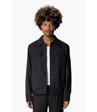 Quotrell Quotrell Zane Overshirt Black - Regular Fit