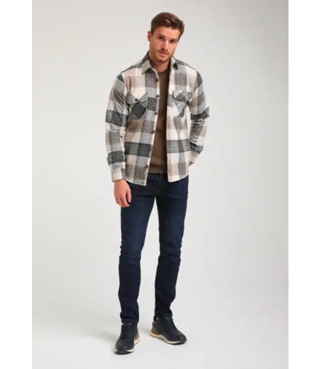 Gabbiano Gabbiano 334736 Overshirt Longsleeve Taupe