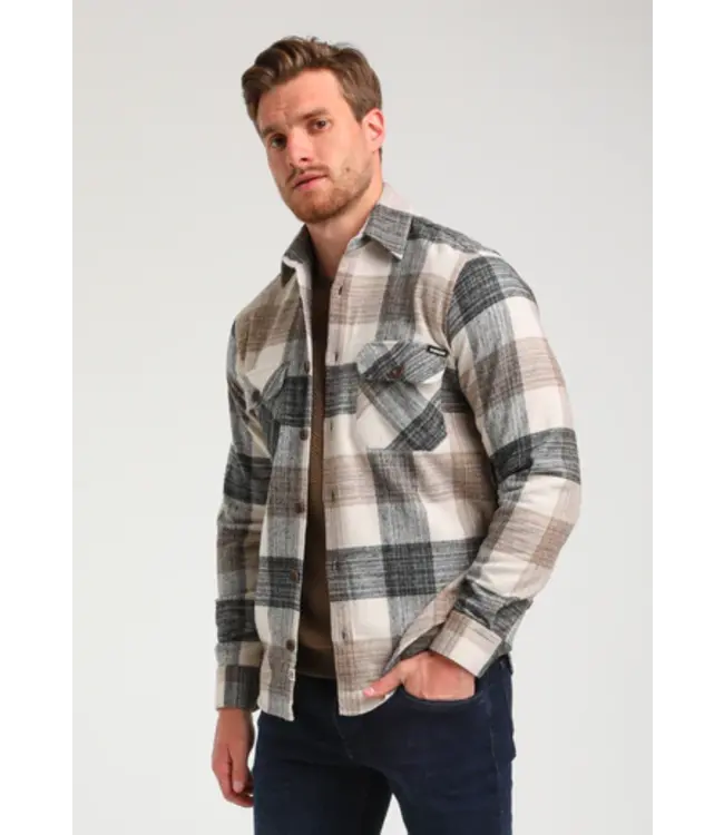 Gabbiano Gabbiano 334736 Overshirt Longsleeve Taupe