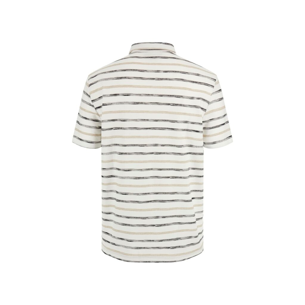 Guess Guess M4YP08KCBT1-S03R PRINTED STRIPED SHORT SLEEVE POLO