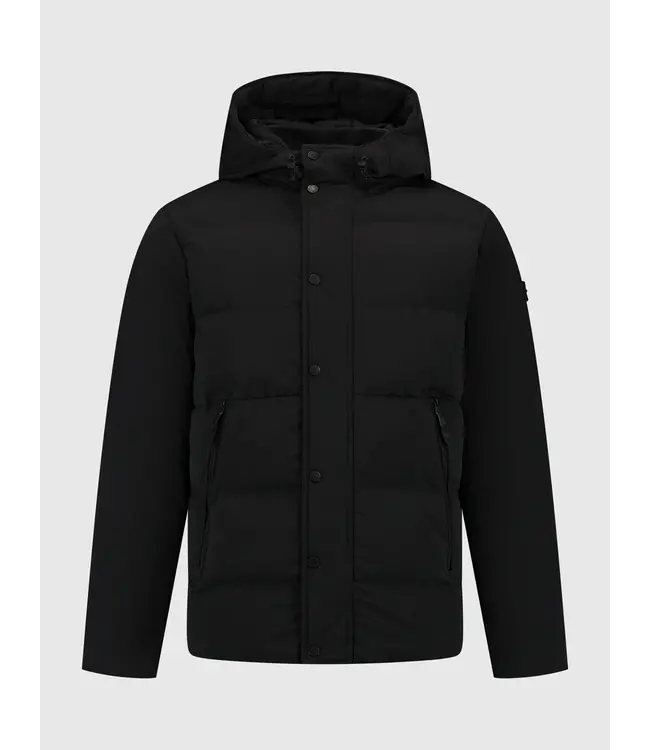 PurePath (by PureWhite) PurePath 24030404 Activewear Hooded Jacket Black