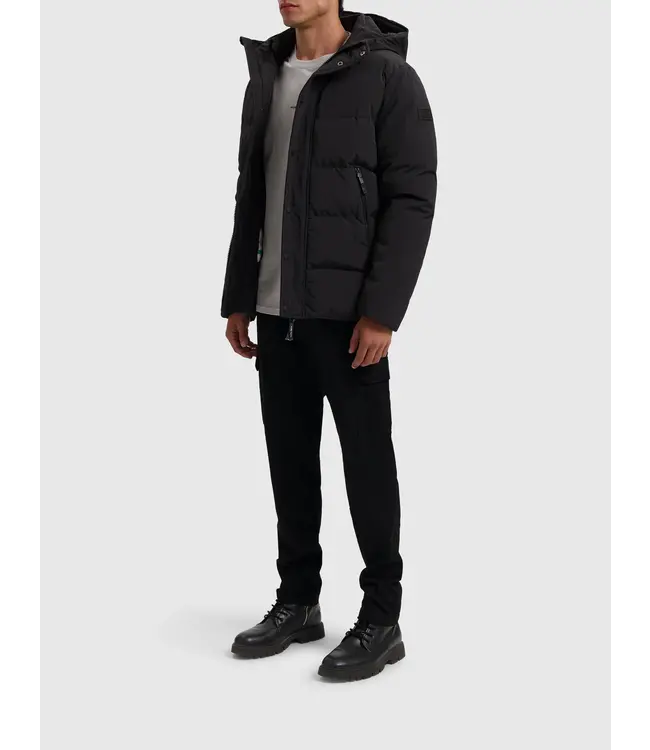 PurePath (by PureWhite) PurePath 24030404 Activewear Hooded Jacket Black