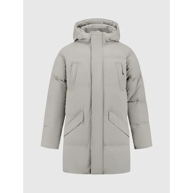 PurePath (by PureWhite) PurePath 24030405 Activewear Parka Grey Plain