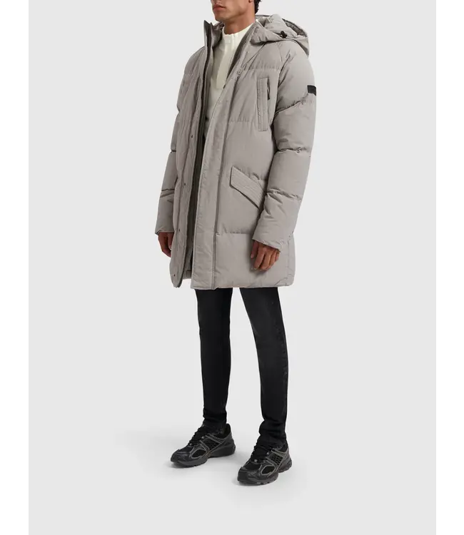 PurePath (by PureWhite) PurePath 24030405 Activewear Parka Grey Plain