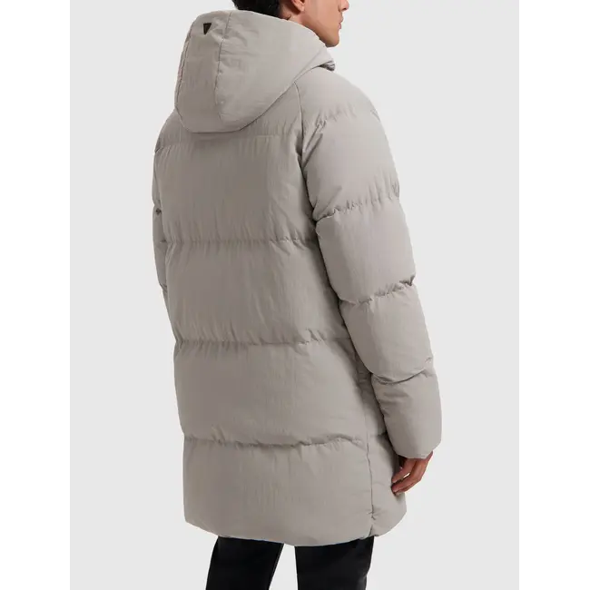 PurePath (by PureWhite) PurePath 24030405 Activewear Parka Grey Plain