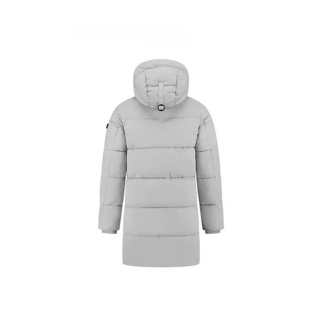 Malelions Malelions Men Mid Length Puffer Jacket Grey