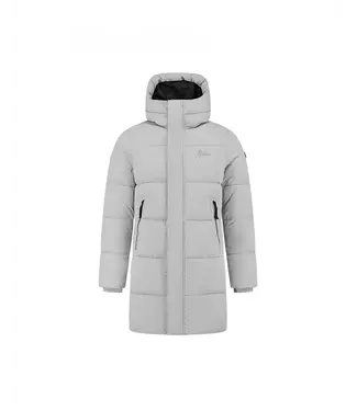 Malelions Malelions Men Mid Length Puffer Jacket Grey