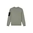 Malelions Malelions Men Knitted Pocket Sweater Dry Sage