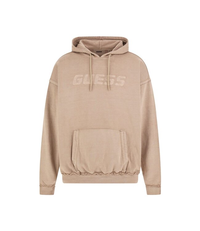 Guess Guess Z5RQ07KCE90-G1CA GONDOUR HOODIE SWEATER BEIGE